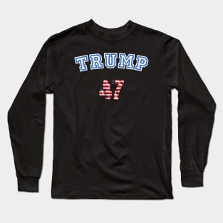 TRUMP 47 JERSEY Long Sleeve T-Shirt